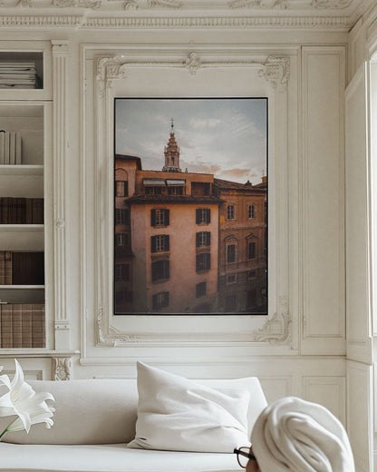 Italian Sunset Over Terracotta Rooftops